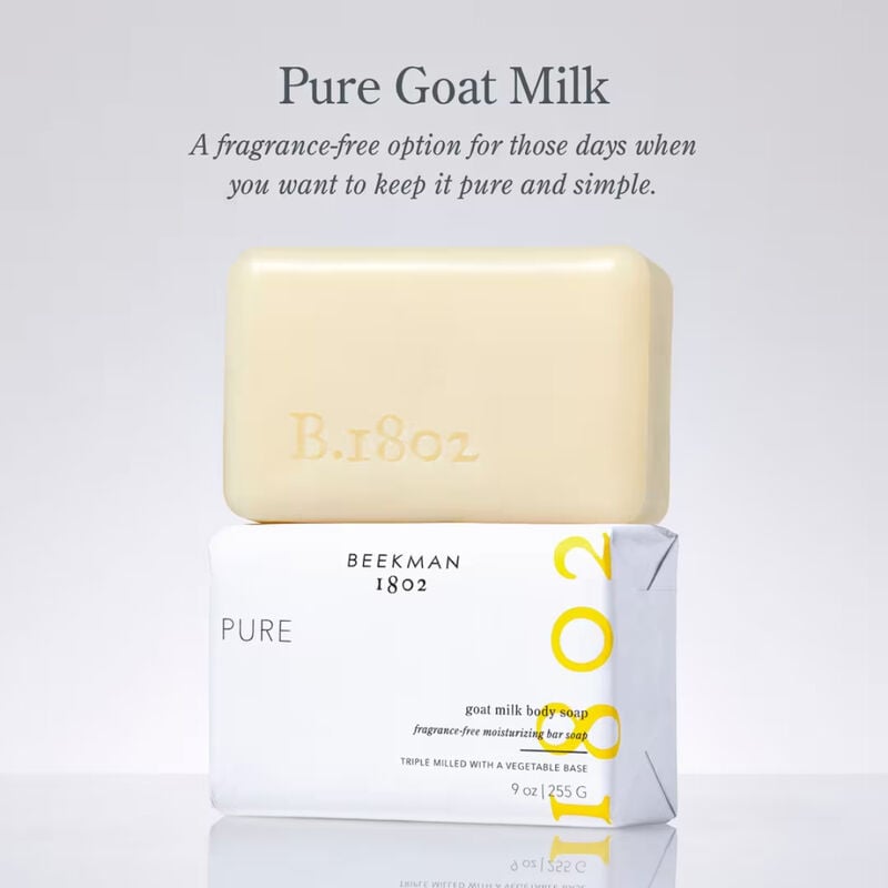 Beekman 1802 Pure Goat Milk Bar Soap image number 1