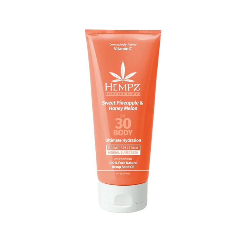 Hempz Sweet Pineapple & Honey Melon Herbal Body Sunscreen SPF 30 image number 0