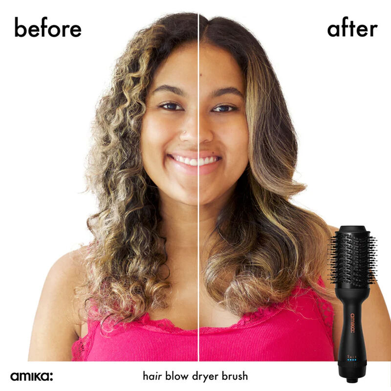 amika Hair Blow Dry Brush 2.0 2-in-1 Hair Styling Tool image number 1