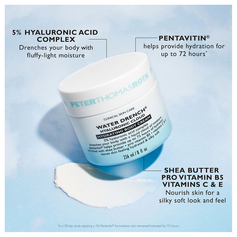 Peter Thomas Roth Water Drench® Hyaluronic Cloud Hydrating Body Cream image number 3