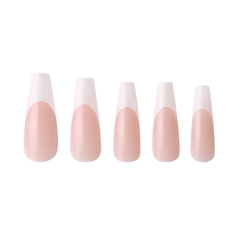 Paintab Classic French Extra Long Press On Nails image number 2
