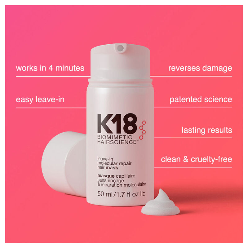 K18 Leave-In Molecular Repair Hair Mask image number 2