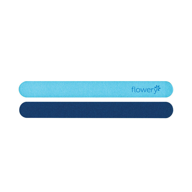 Flowery Moody Blue Nail File 2 pk image number 0