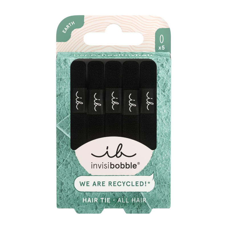 Invisibobble Hair Tie Black - 5pc image number 0
