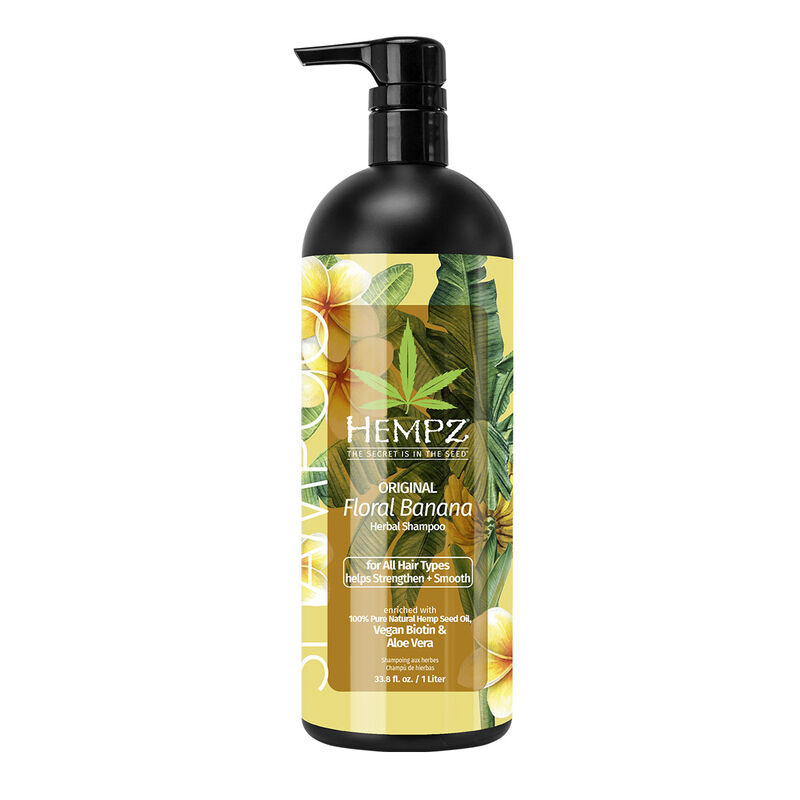 Hempz Original Floral Banana Herbal Shampoo image number 0