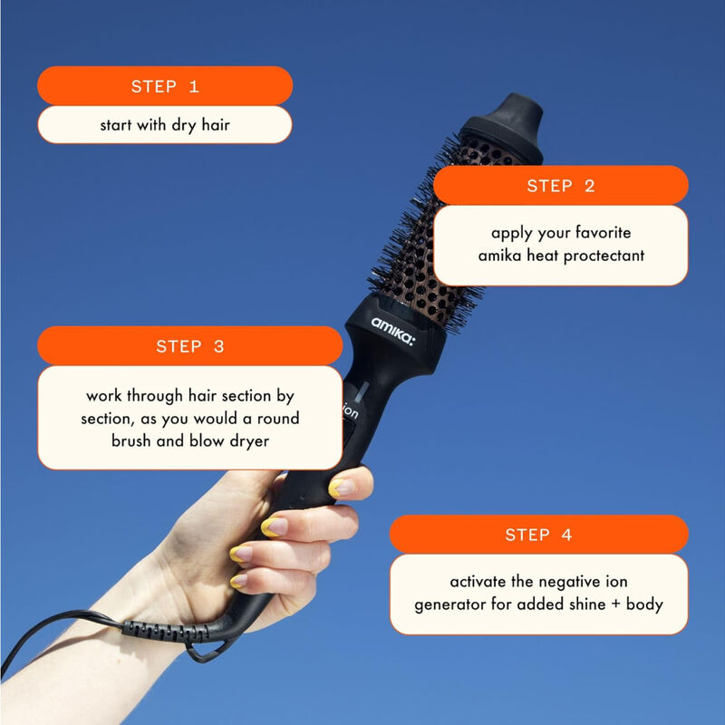 Amika Blowout Babe Thermal Brush image number 4