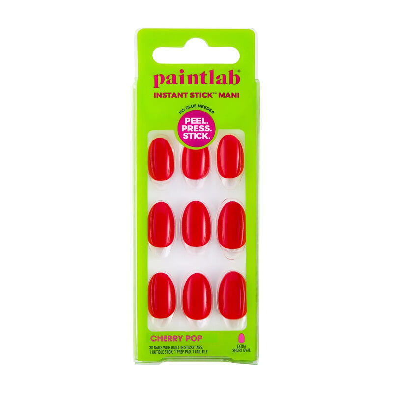 Paintlab Cherry Pop Instant Stick Mani image number 0