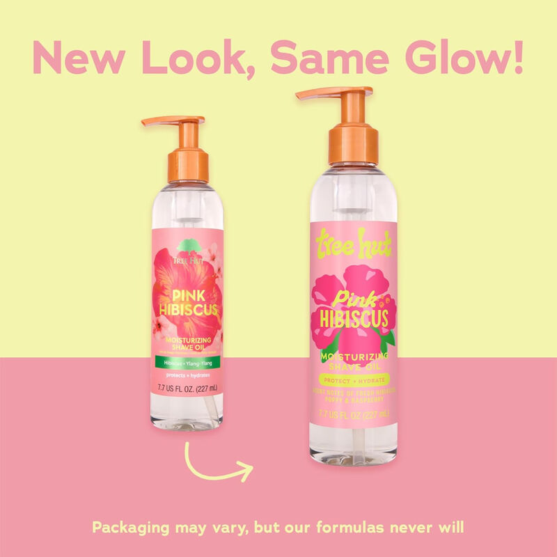 Tree Hut Pink Hibiscus Bare Moisturizing Shave Oil image number 1