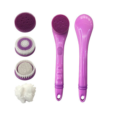 Blushly Cleansing and Exfoliating Body Brush (4 Cleansing Heads)