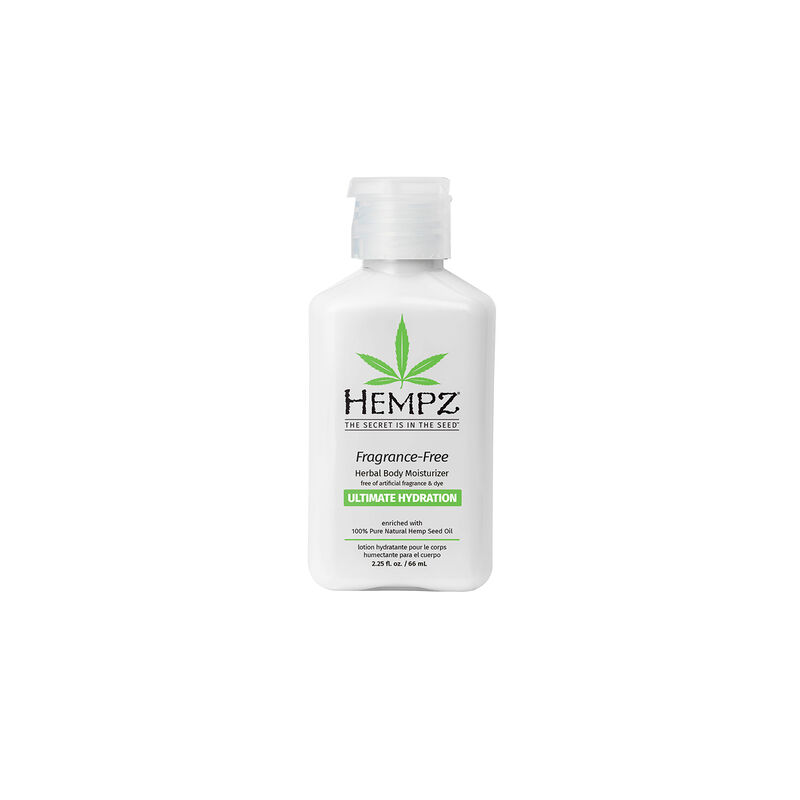 Hempz Mini Fragrance-Free Herbal Body Moisturizer image number 0