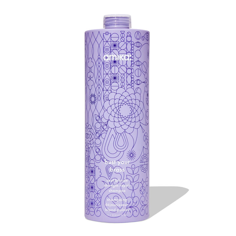 amika Bust Your Brass Cool Blonde Repair Shampoo image number 0