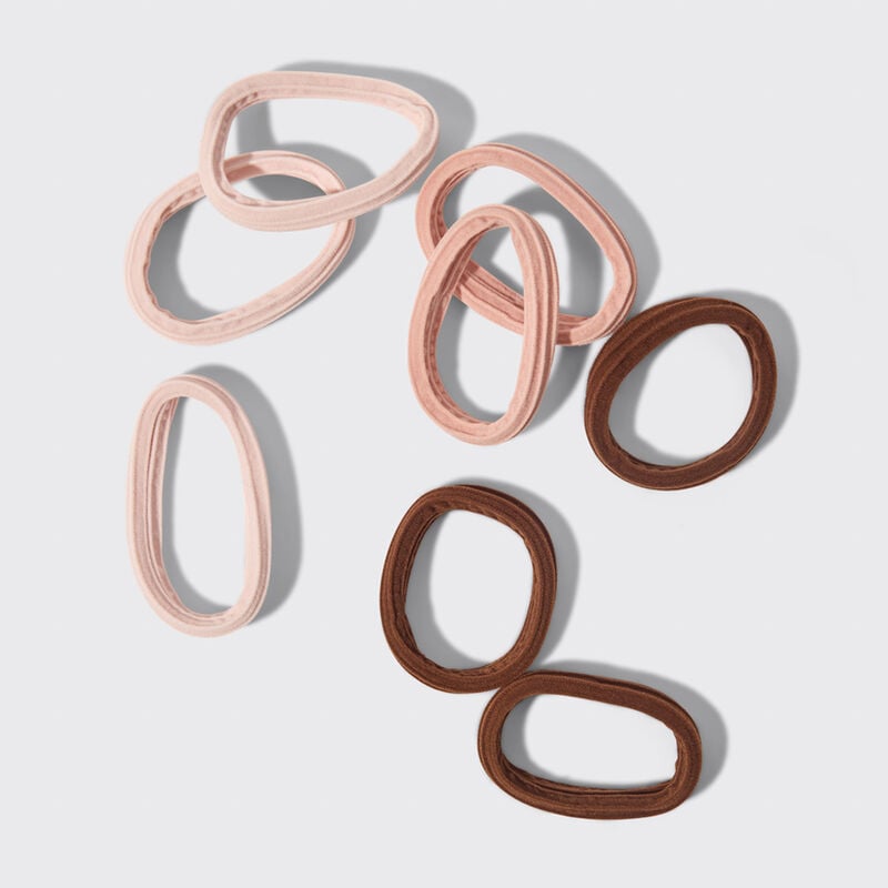 Kitsch Seamless Hair Elastic Rosewood 8pc image number 2