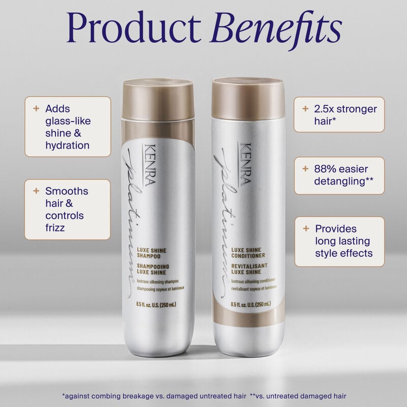 Kenra Platinum Luxe Shine Shampoo image number 3