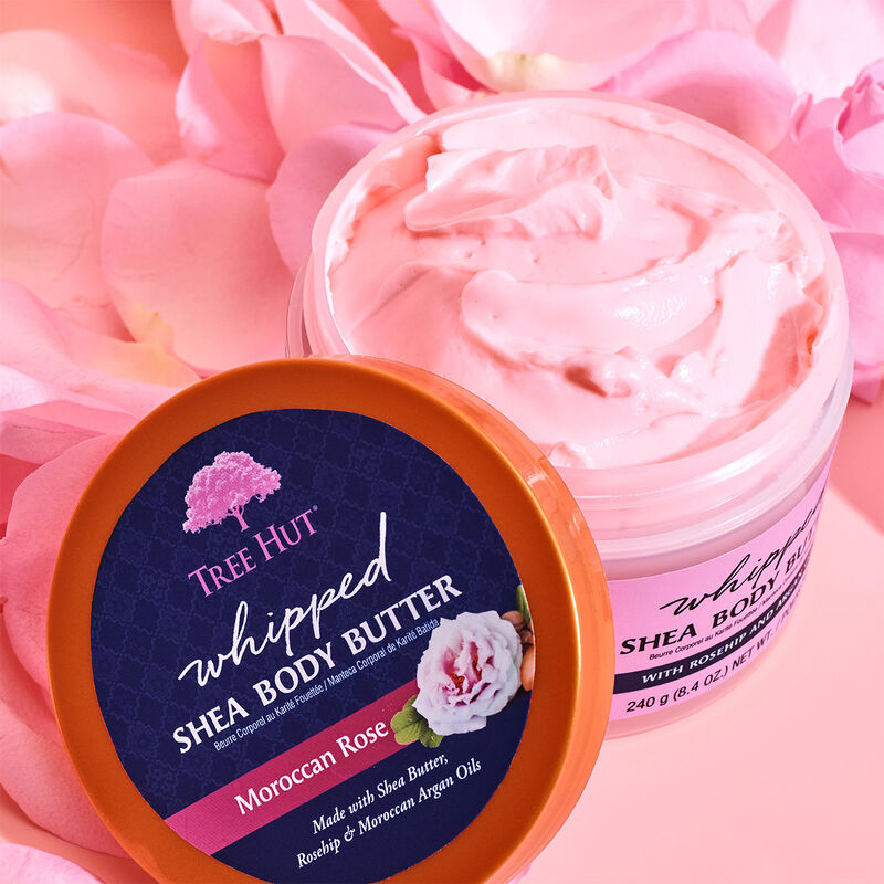 Tree Hut Moroccan Rose Whipped Body Butter image number 1
