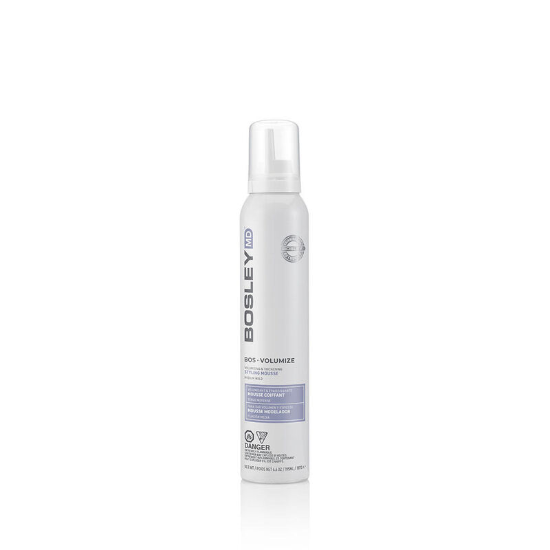Bosley BosVolumize Volumizing & Thickening Styling Mousse, 6.8oz image number 0