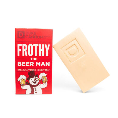 Duke Cannon Frothy the Beer Man Soap