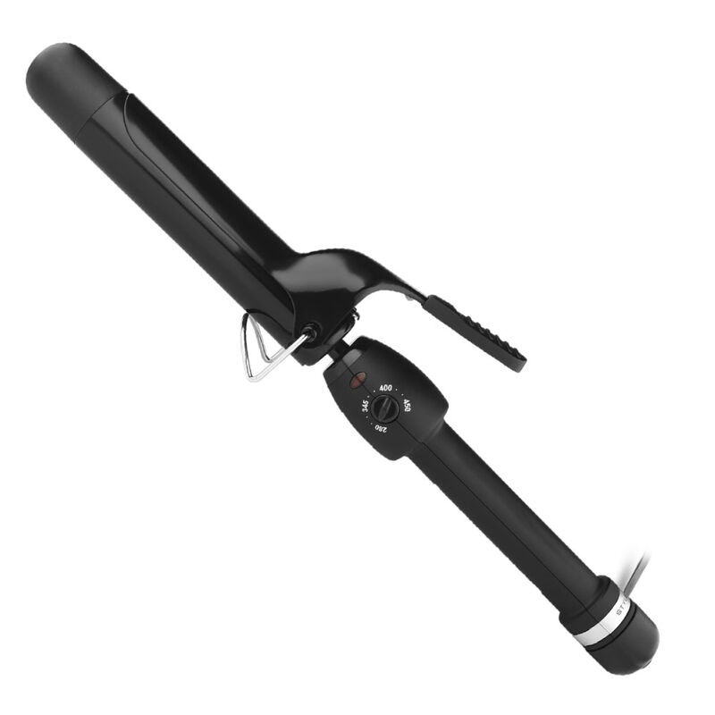 StyleCraft Black Gold Ceramic Professional Curling Iron image number 0
