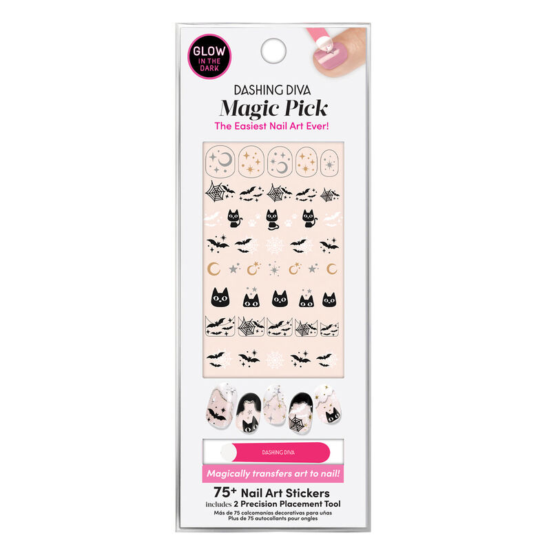 Dashing Diva Magic Pick 3D Nail Art - Good Witch image number 0