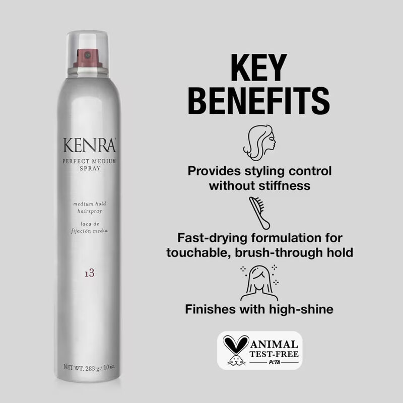 Kenra  Perfect Medium Spray 13 Travel Size image number 2