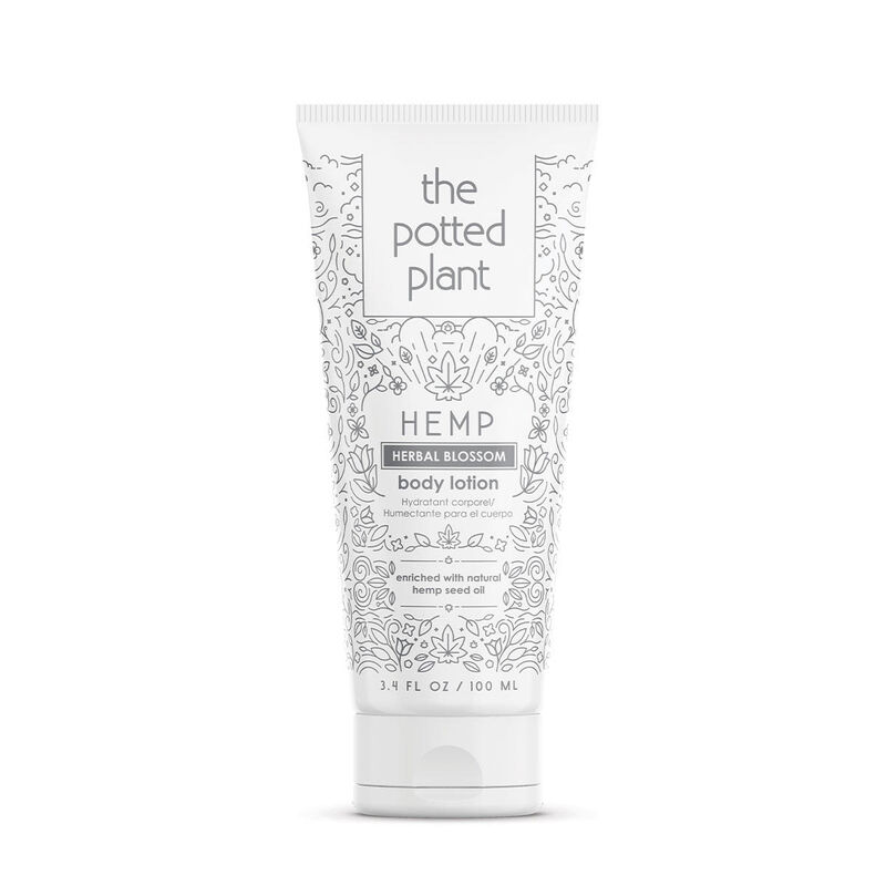 The Potted Plant Herbal Blossom Hemp-Enriched Body Lotion Travel Size image number 0