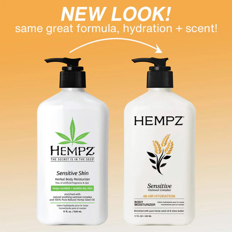Hempz Sensitive Skin Herbal Body Moisturizer image number 2