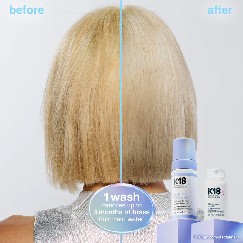 K18 Triple Bright Purple Shampoo image number 1
