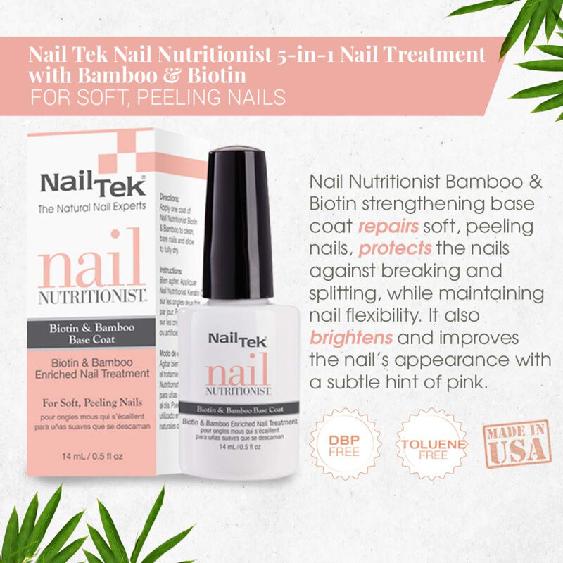 Nail Tek Nail Nutritionist Bamboo & Biotin image number 3
