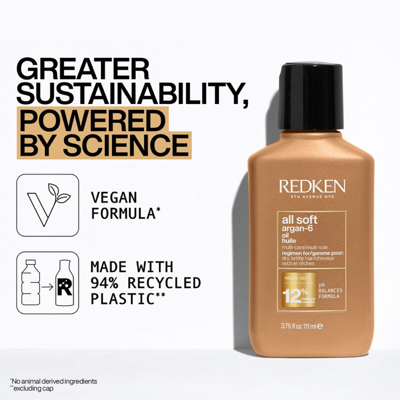 Redken All Soft Argan-6 Oil image number 3