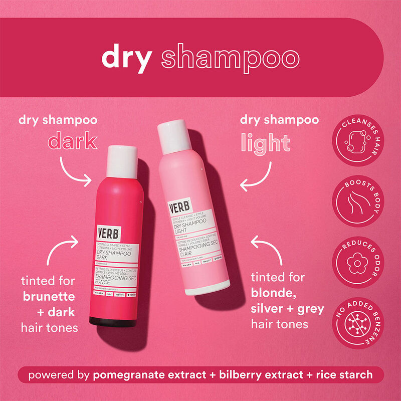 Verb Dry Shampoo Light Travel Size image number 3