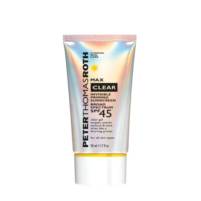 Peter Thomas Roth Max Clear Invisible Priming Sunscreen Broad Spectrum SPF 45