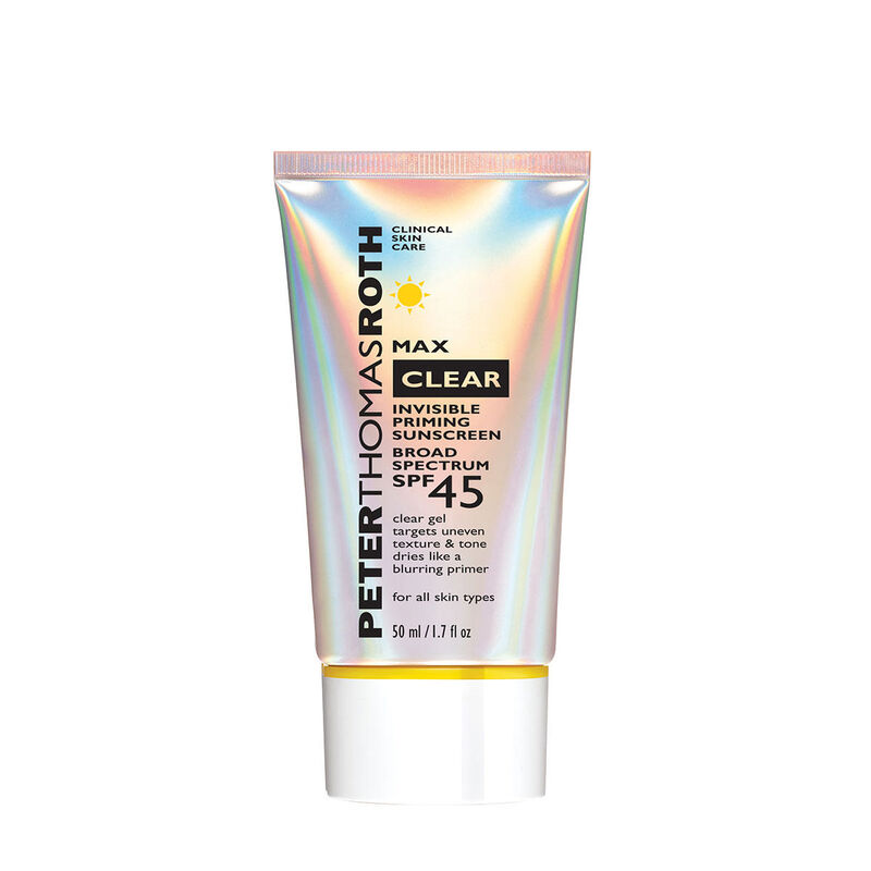 Peter Thomas Roth Max Clear Invisible Priming Sunscreen Broad Spectrum SPF 45 image number 1