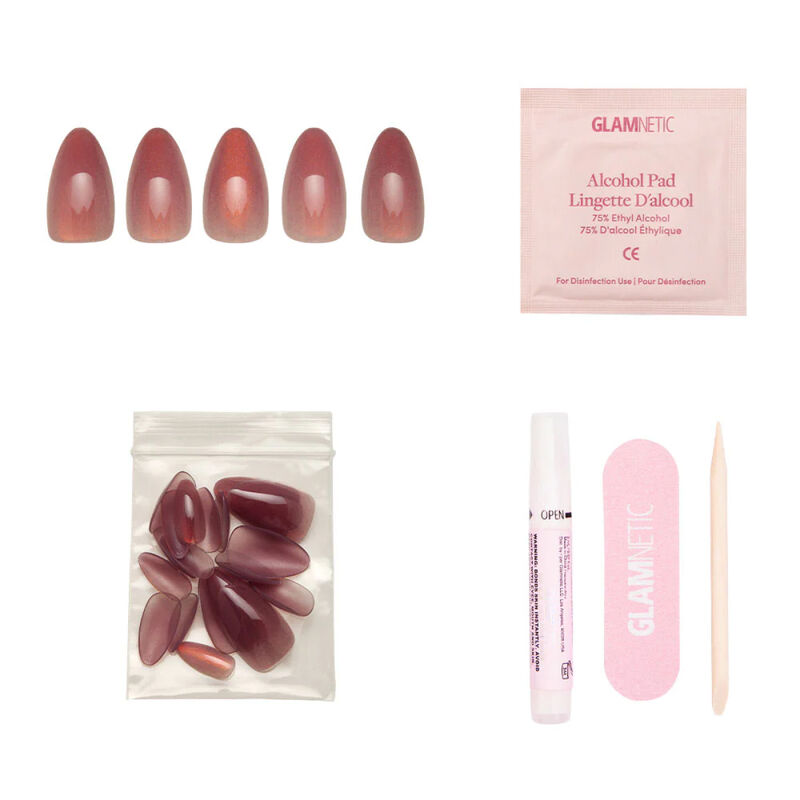 Glamnetic Rose Press-On Nails image number 3