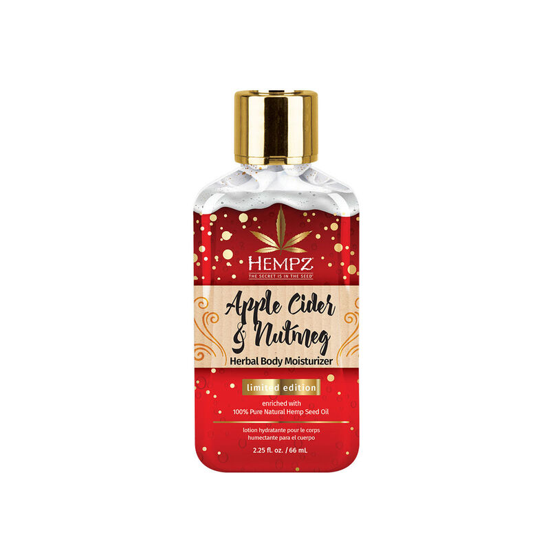 Hempz Limited Edition Mini Apple Cider & Nutmeg Herbal Body Moisturizer image number 0