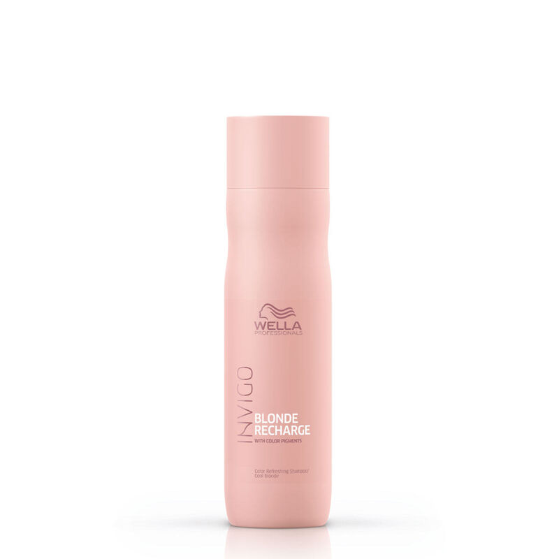 Wella Invigo Blonde Recharge Color Refreshing Shampoo for Cool Blondes image number 1