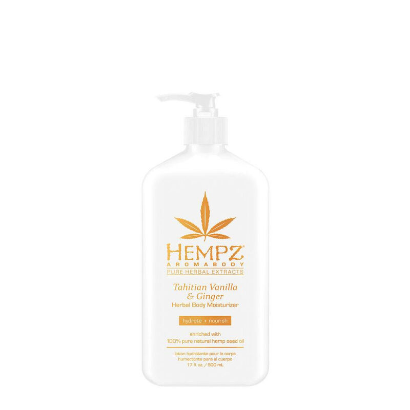 Hempz Tahitian Vanilla and Ginger Herbal Body Moisturizer image number 0