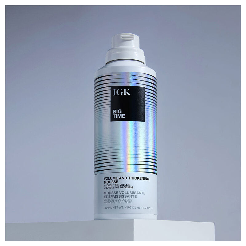 IGK Big Time Volume & Thickening Mousse image number 3
