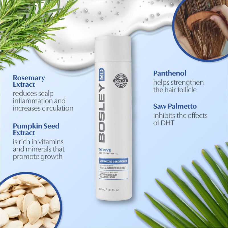 Bosley BosRevive Non Color-Treated Hair Volumizing Conditioner image number 2