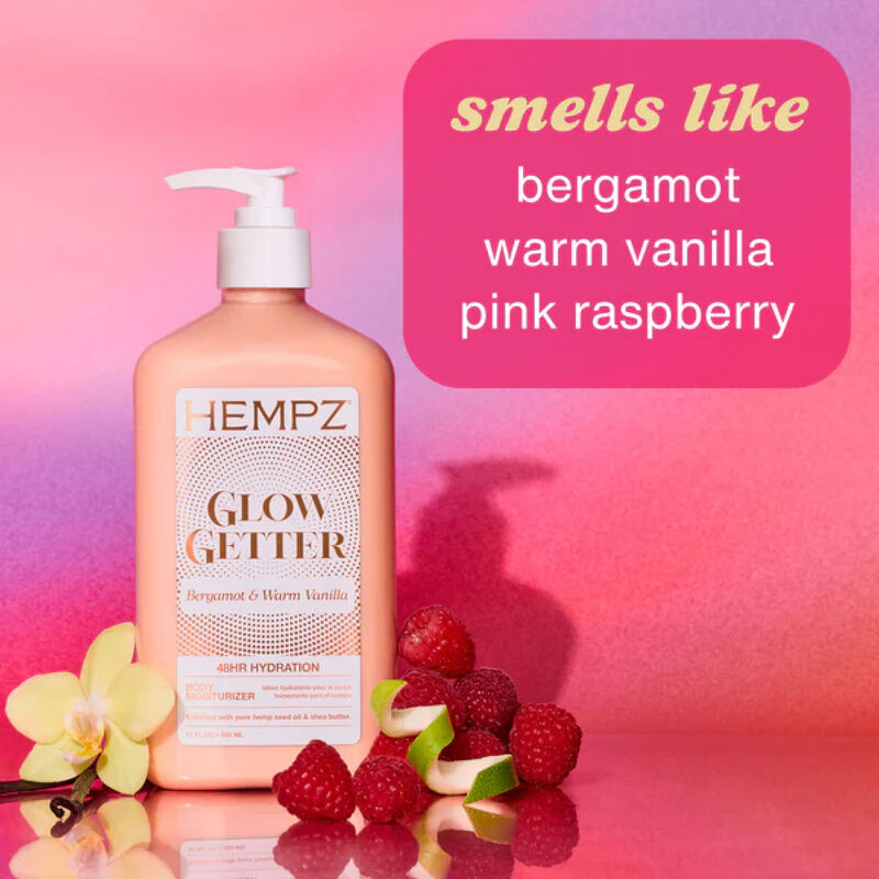 Hempz Glow Getter Herbal Body Moisturizer with Shimmer image number 1