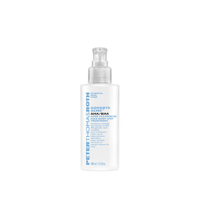 Peter Thomas Roth Goodbye Acne  AHA/BHA Acne Clearing Gel Face Body Spot Treatment