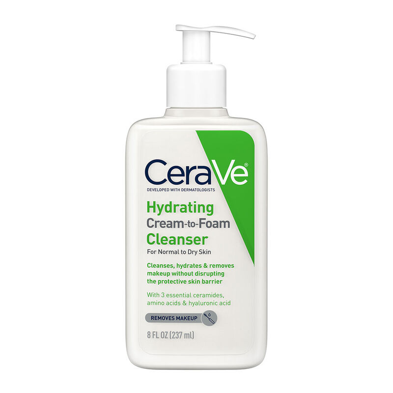 CeraVe Hydrating Cream to Foam Cleanser image number 0