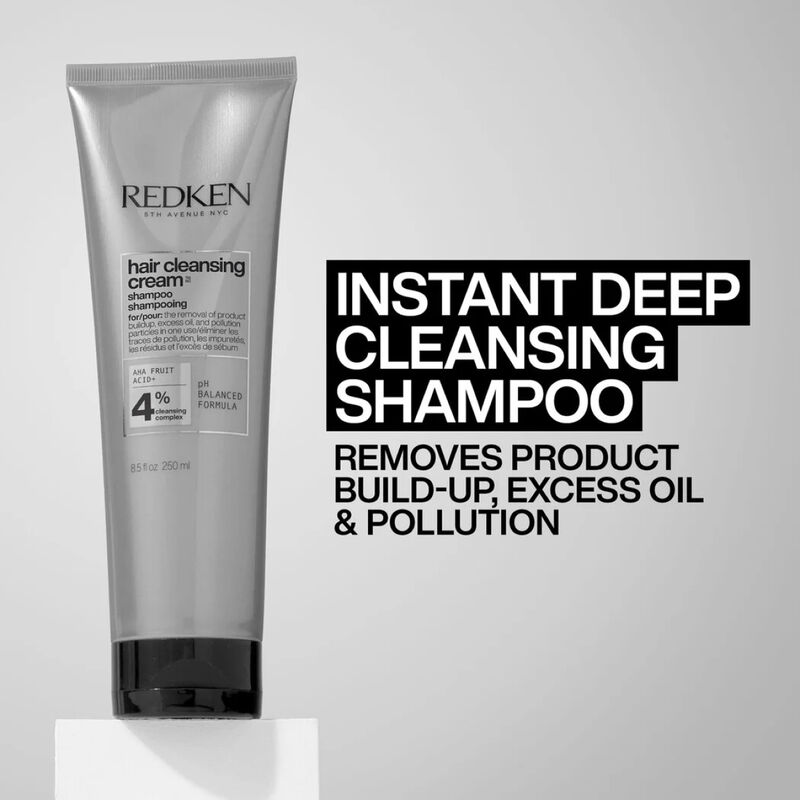 Redken Detox Hair Cleansing Cream Clarifying Shampoo image number 2