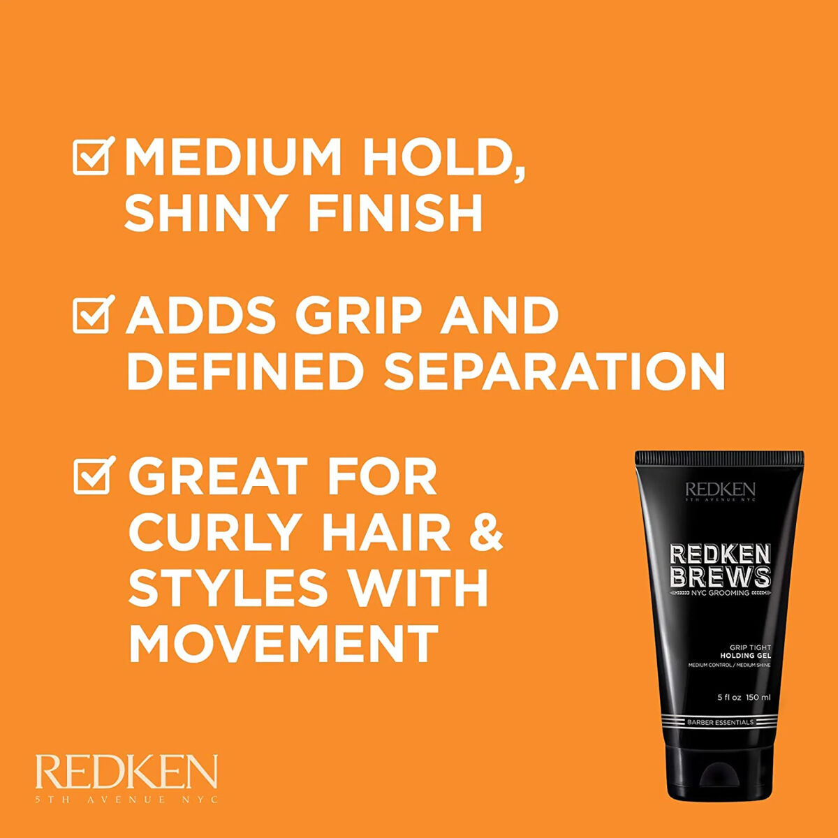 Redken brews holding gel shop