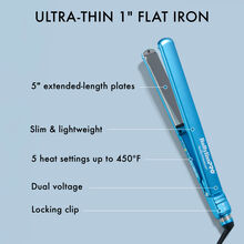 BaBylissPRO&reg; Nano Titanium 1" Digital Ultra-Thin Flat Iron