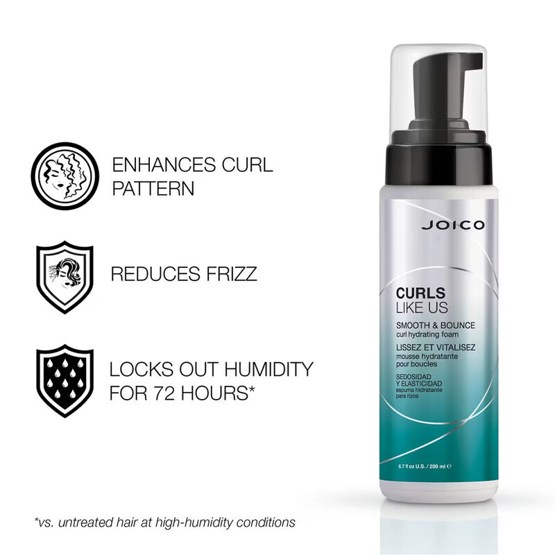 Joico Volume & Bounce Curl Hydrating Foam image number 3