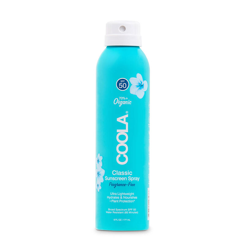 Coola Classic Body Organic Sunscreen Spray SPF 50 - Unscented image number 0