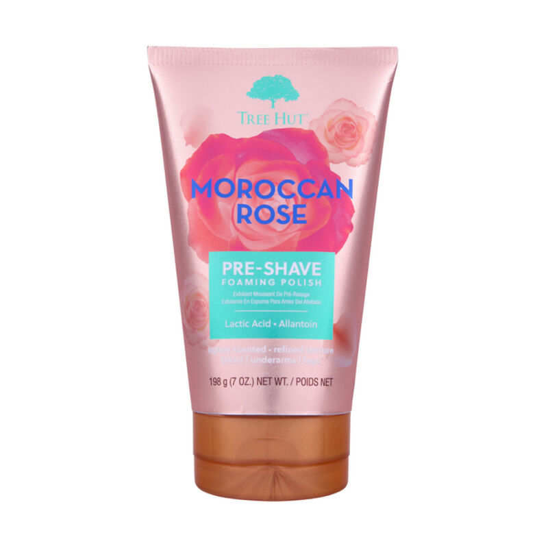 Tree Hut Pre-Shave Foaming Polish Moroccan Rose image number 0