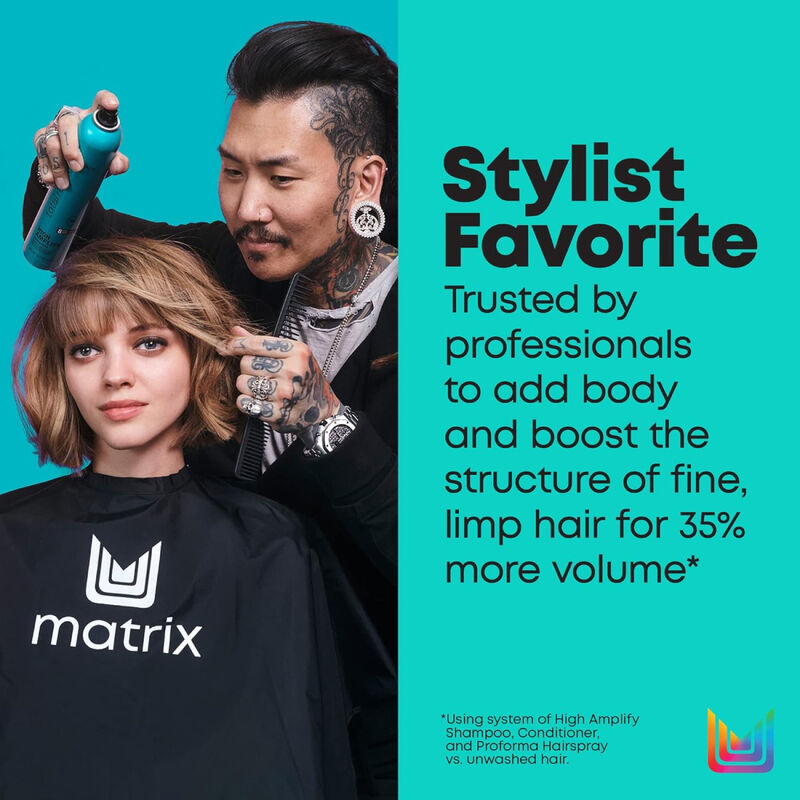 Matrix Total Results High Amplify Shine Rinse image number 4