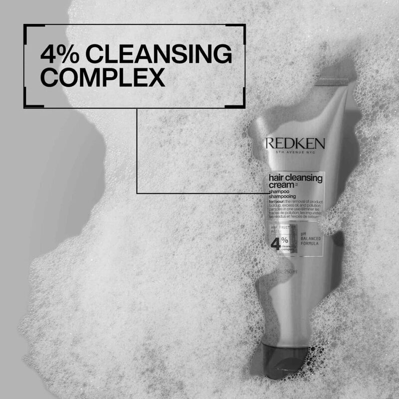 Redken Detox Hair Cleansing Cream Clarifying Shampoo image number 4