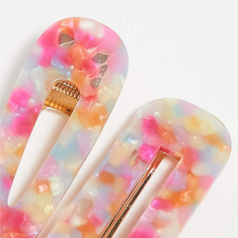 Invisibobble CLIPSTAR Au Soleil Dazzling Wave 2 pc image number 2