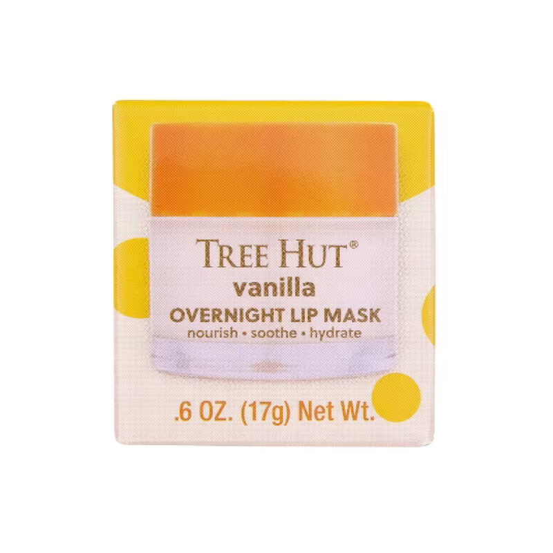 Tree Hut Overnight Lip Mask Vanilla image number 0
